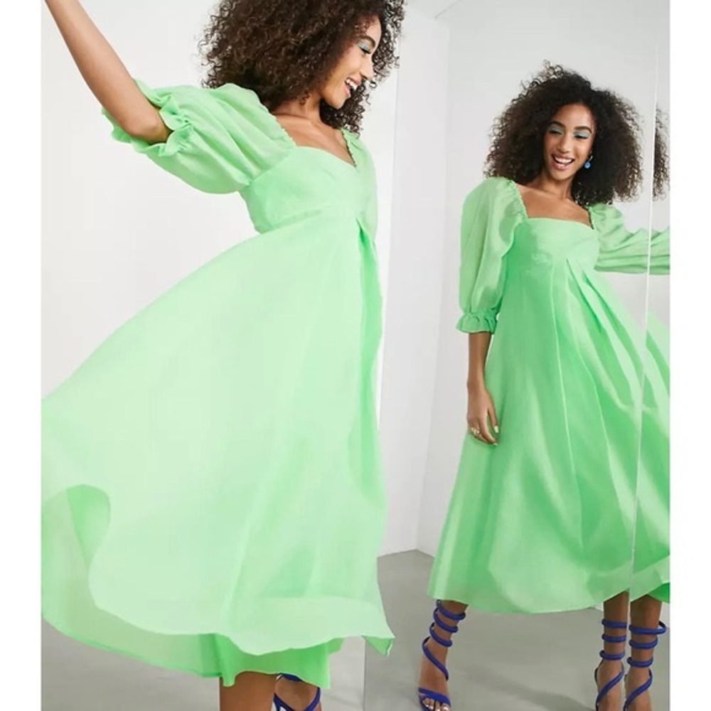 Empire Waist Midi Dress NWT